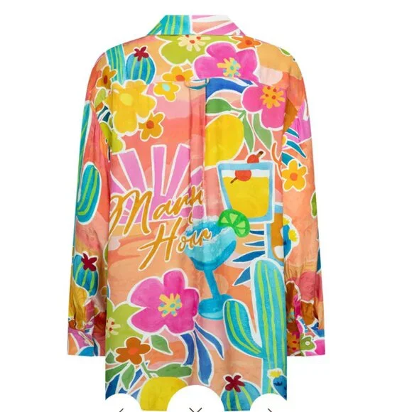 Spell Margi Hour shirtdress, Med - Picture 2 of 11